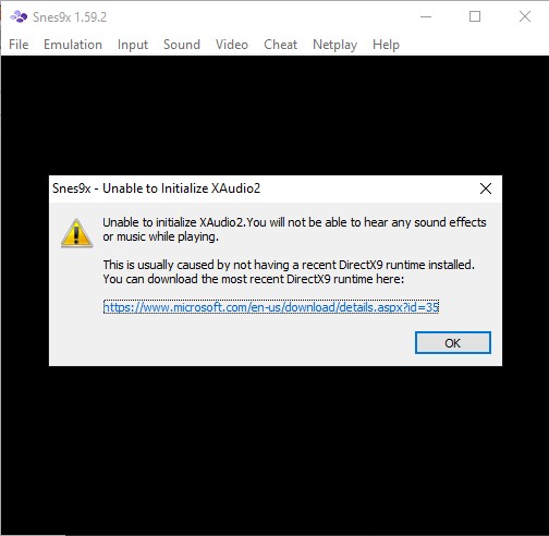 snes9x directx error message.jpg