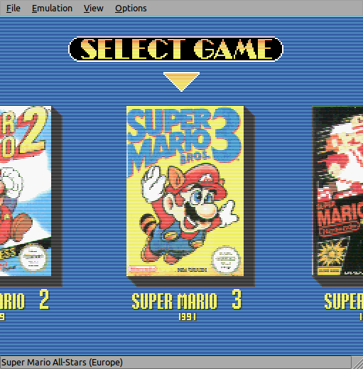 Super Mario All-Stars, scanlines 100%