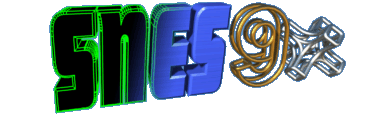 Logo de Snes9x con diseño inspirado en Super Nintendo